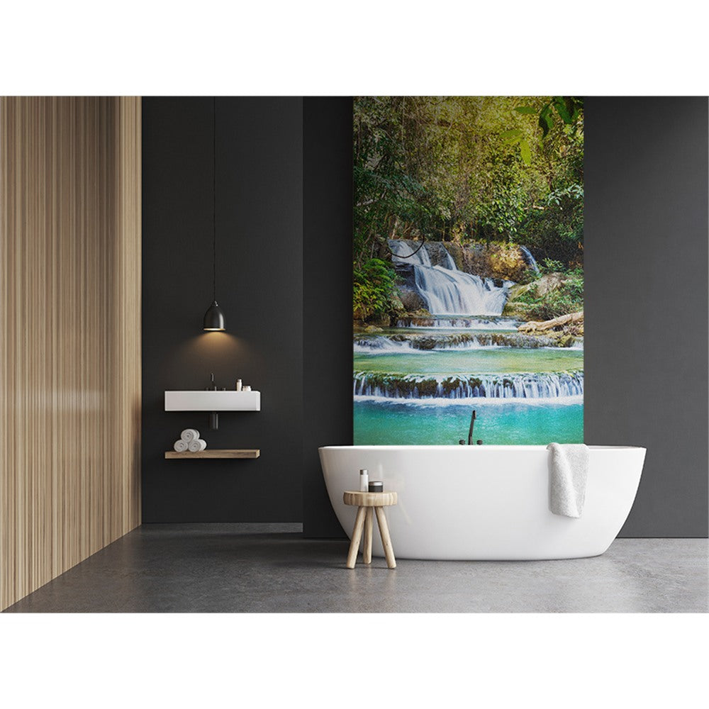 Panneau mural douche VIPANEL - Inspiration nature chute eau 1 - Finition brillant