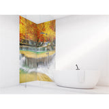 Panneau mural douche VIPANEL - Inspiration nature chute eau 3 - Finition brillant