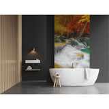 Panneau mural douche VIPANEL - Inspiration nature chute eau 3 - Finition brillant
