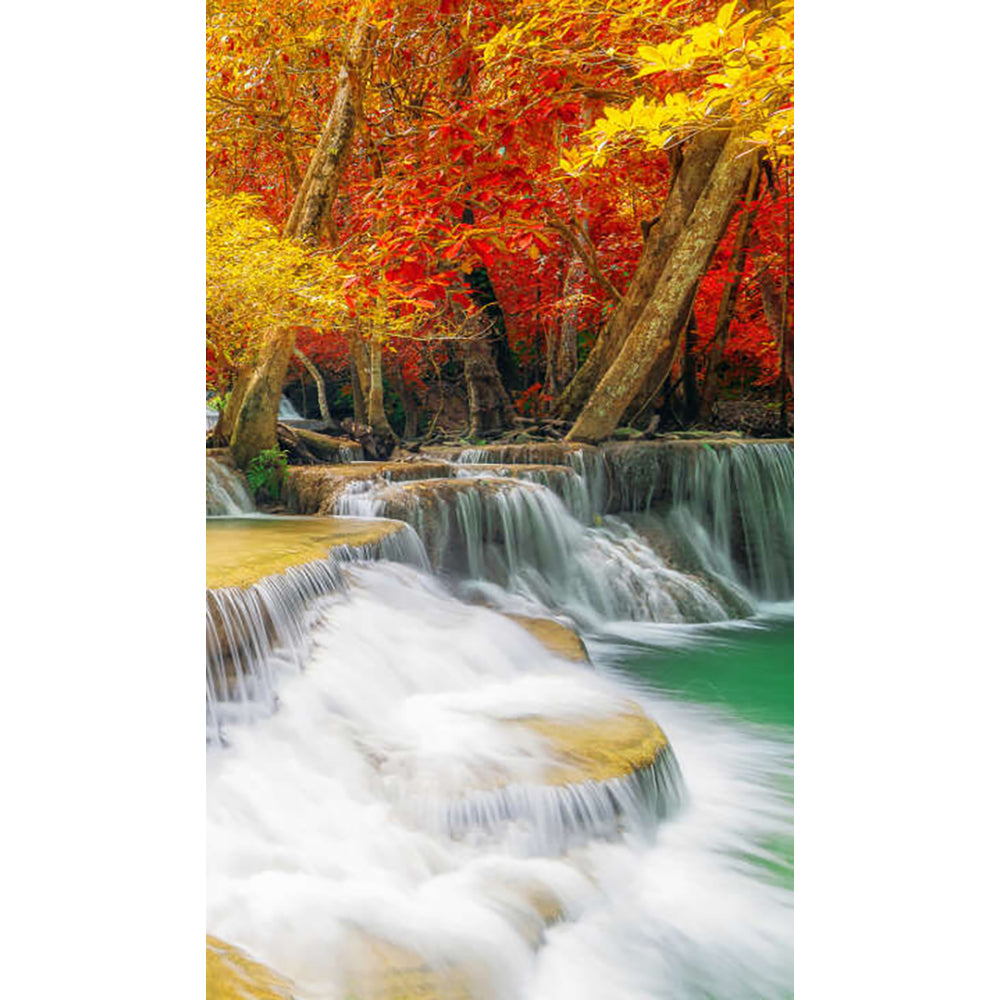 Panneau mural douche VIPANEL - Inspiration nature chute eau 3 - Finition brillant