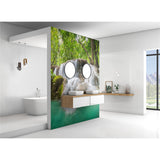 Panneau mural douche VIPANEL - Inspiration nature chute eau 4 - Finition brillant