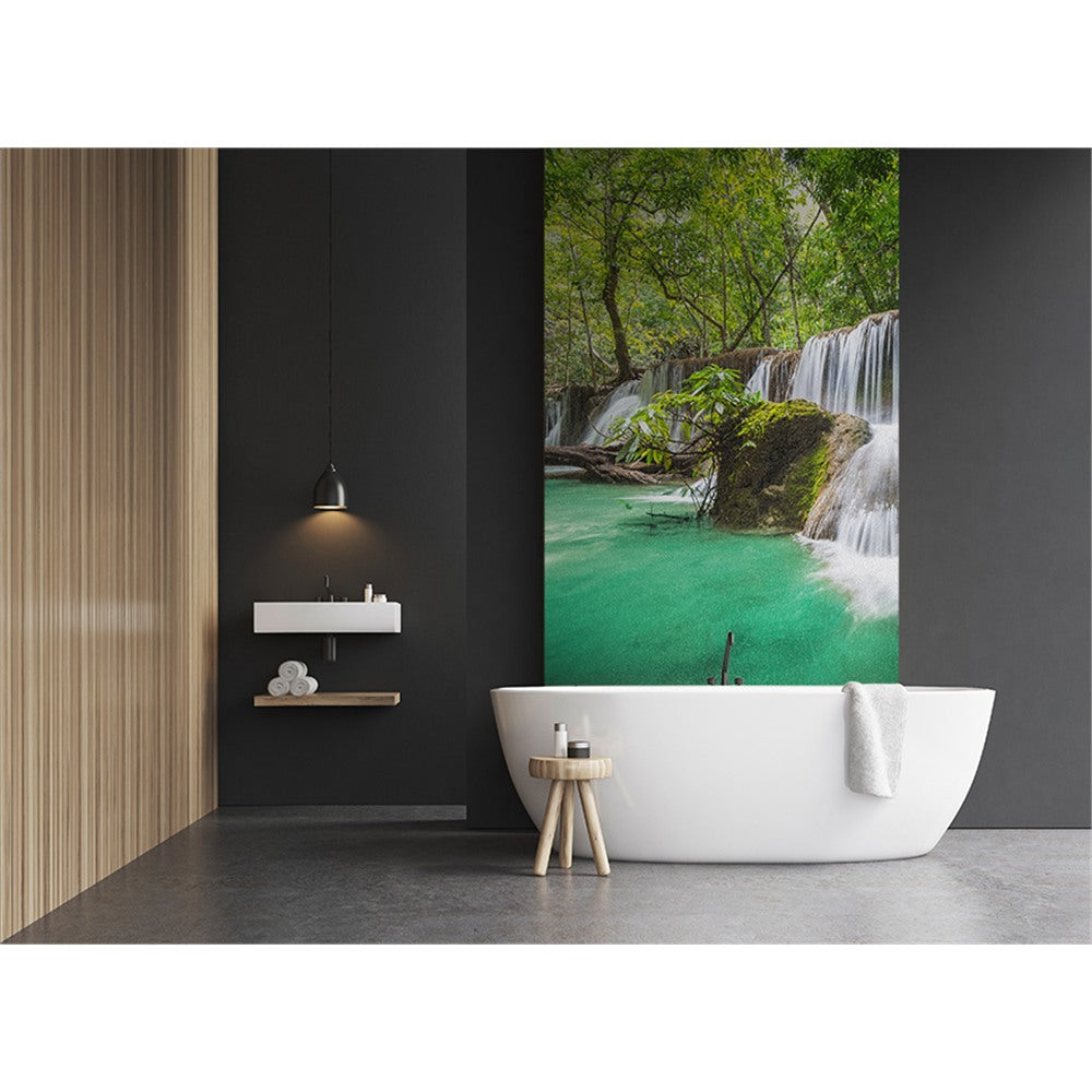 Panneau mural douche VIPANEL - Inspiration nature chute eau 4 - Finition brillant