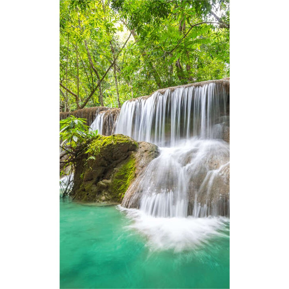 Panneau mural douche VIPANEL - Inspiration nature chute eau 4 - Finition brillant