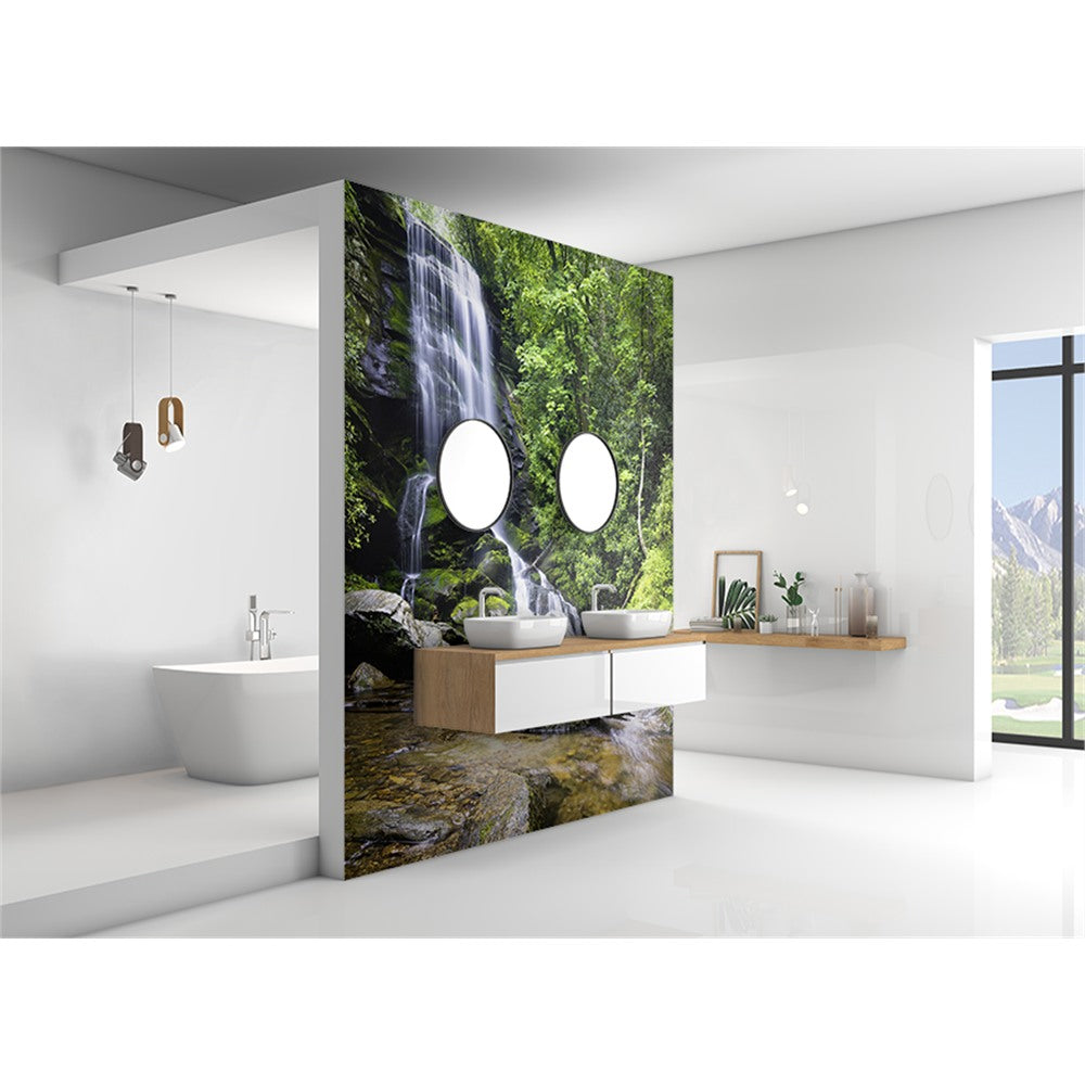 Panneau mural douche VIPANEL - Inspiration nature chute eau 5 - Finition brillant