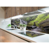 Panneau mural douche VIPANEL - Inspiration nature chute eau 5 - Finition brillant