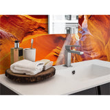 Panneau mural douche VIPANEL - Inspiration nature Red Rock - Finition brillant