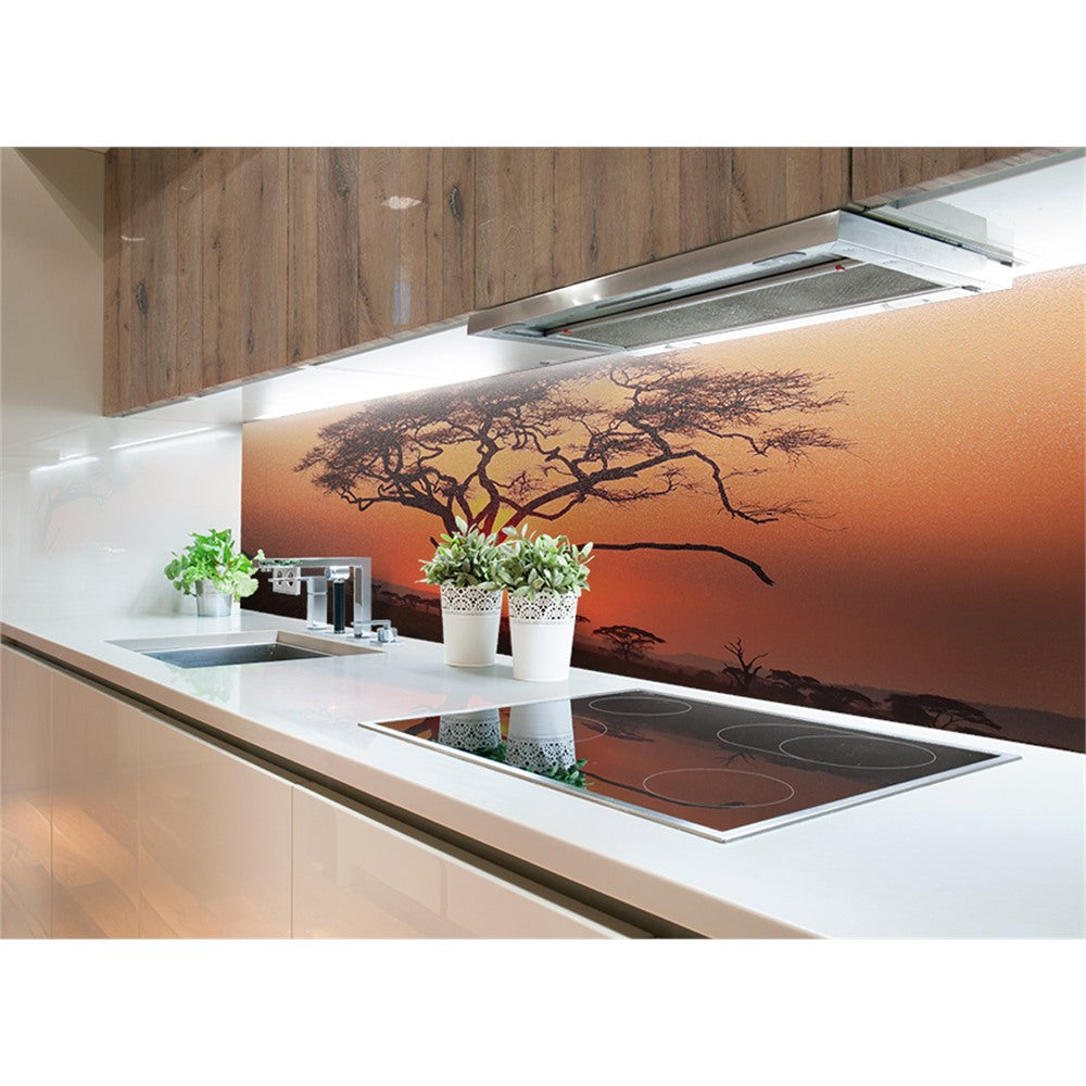 Panneau mural douche VIPANEL - Inspiration nature Africa - Finition brillant