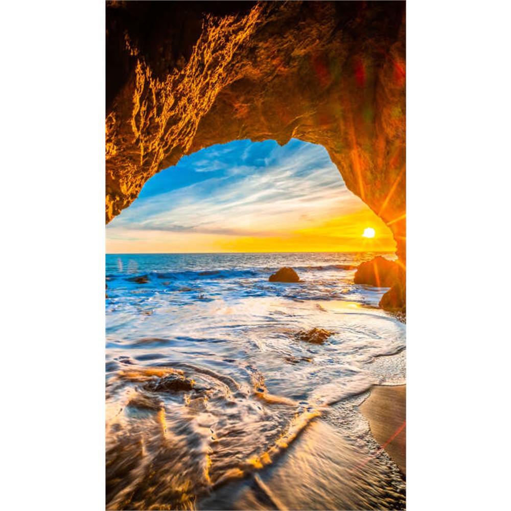 Panneau mural douche VIPANEL - Inspiration nature Sunset mal - Finition brillant