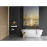 Panneau mural douche VIPANEL - Inspiration nature Lever Soleil - Finition brillant