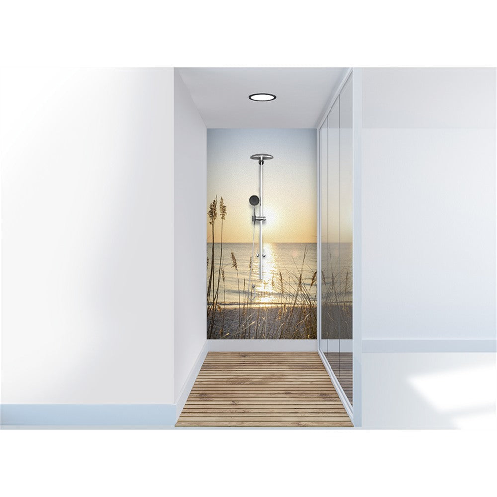 Panneau mural douche VIPANEL - Inspiration nature Lever Soleil - Finition brillant