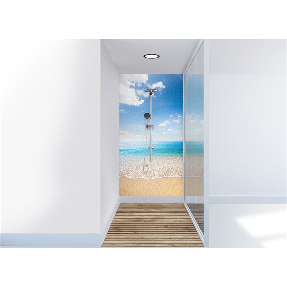 Panneau mural douche VIPANEL - Inspiration nature Mer 1 - Finition brillant