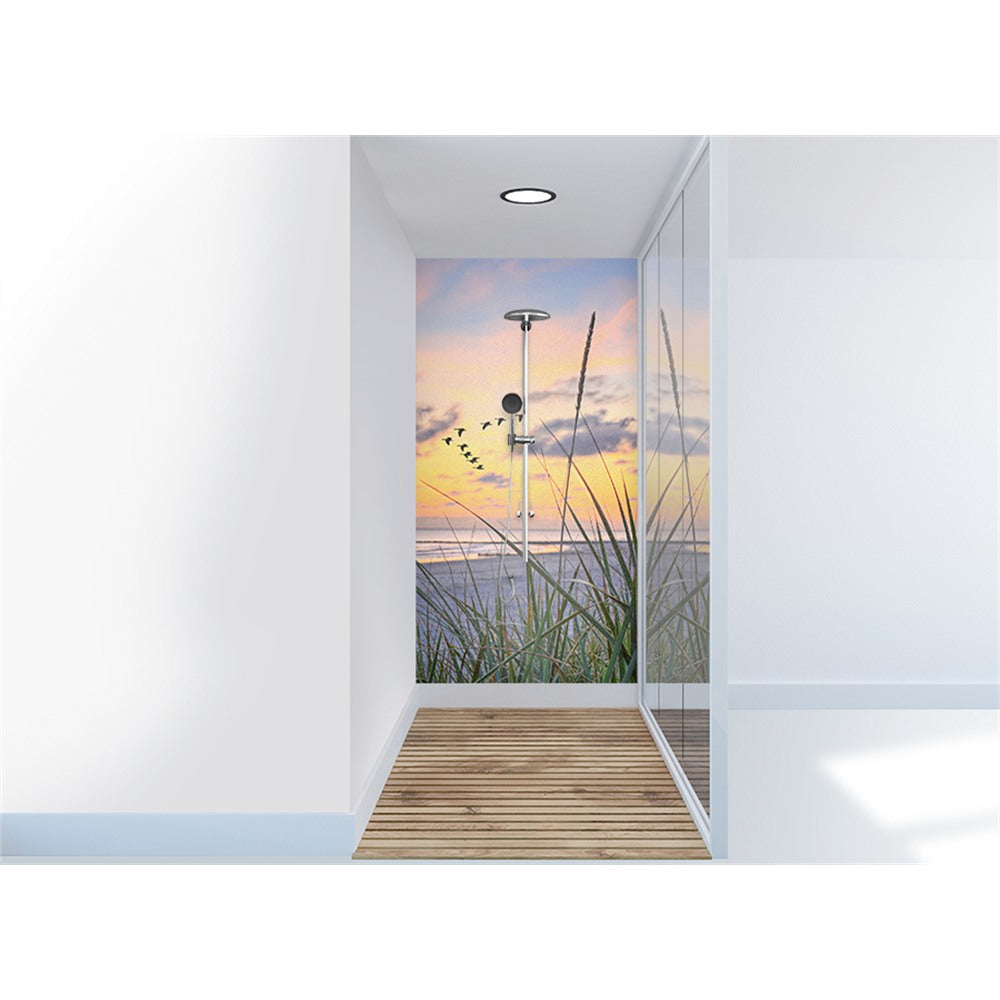 Panneau mural douche VIPANEL - Inspiration nature Mer 2 - Finition brillant