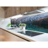 Panneau mural douche VIPANEL - Inspiration nature Ponton lac - Finition brillant