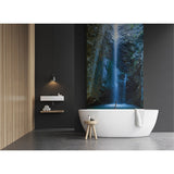 Panneau mural douche VIPANEL - Inspiration nature Grotte bleu - Finition brillant
