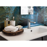 Panneau mural douche VIPANEL - Inspiration nature Grotte bleu - Finition brillant