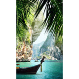 Panneau mural douche VIPANEL - Inspiration nature Thaïlande 2 - Finition brillant