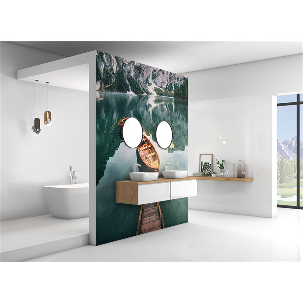Panneau mural douche VIPANEL - Inspiration nature Lac - Finition brillant