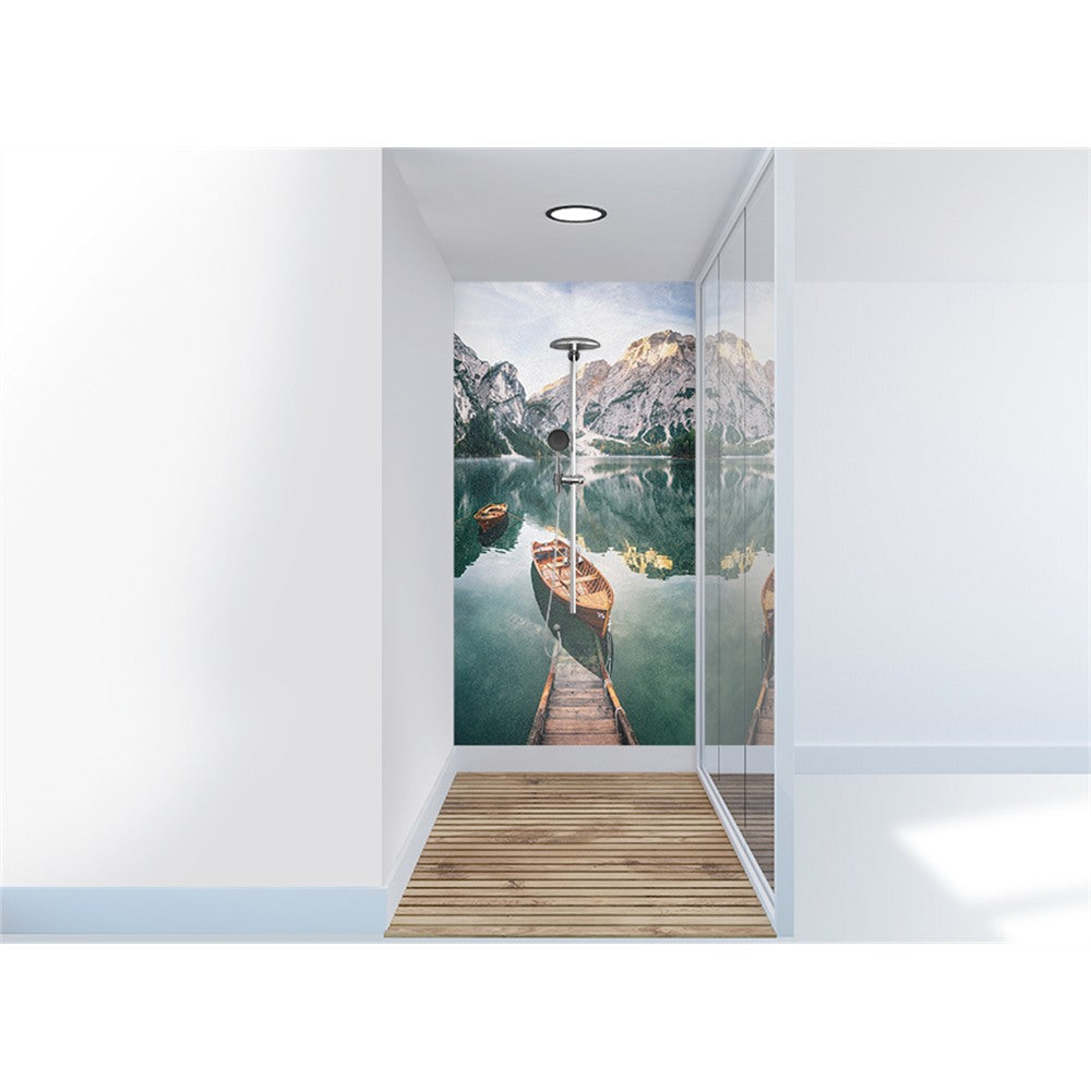 Panneau mural douche VIPANEL - Inspiration nature Lac - Finition brillant
