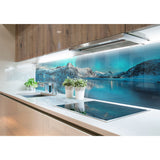 Panneau mural douche VIPANEL - Inspiration nature Aurore boréale - Finition brillant