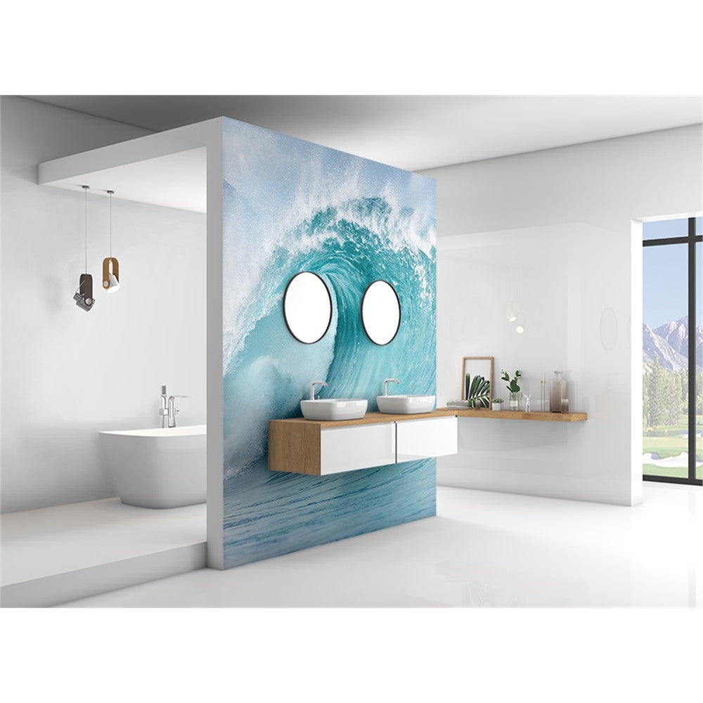 Panneau mural douche VIPANEL - Inspiration nature Vague - Finition brillant