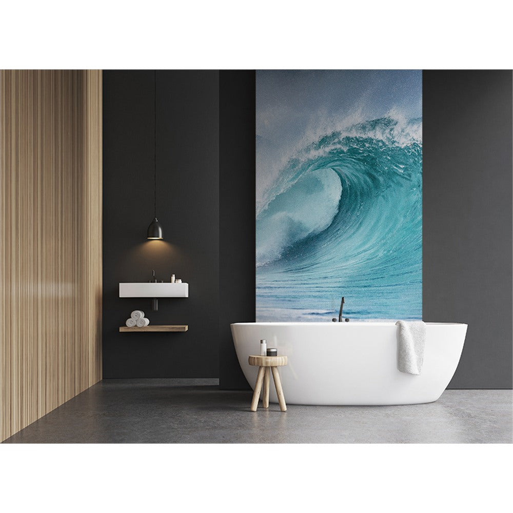 Panneau mural douche VIPANEL - Inspiration nature Vague - Finition brillant