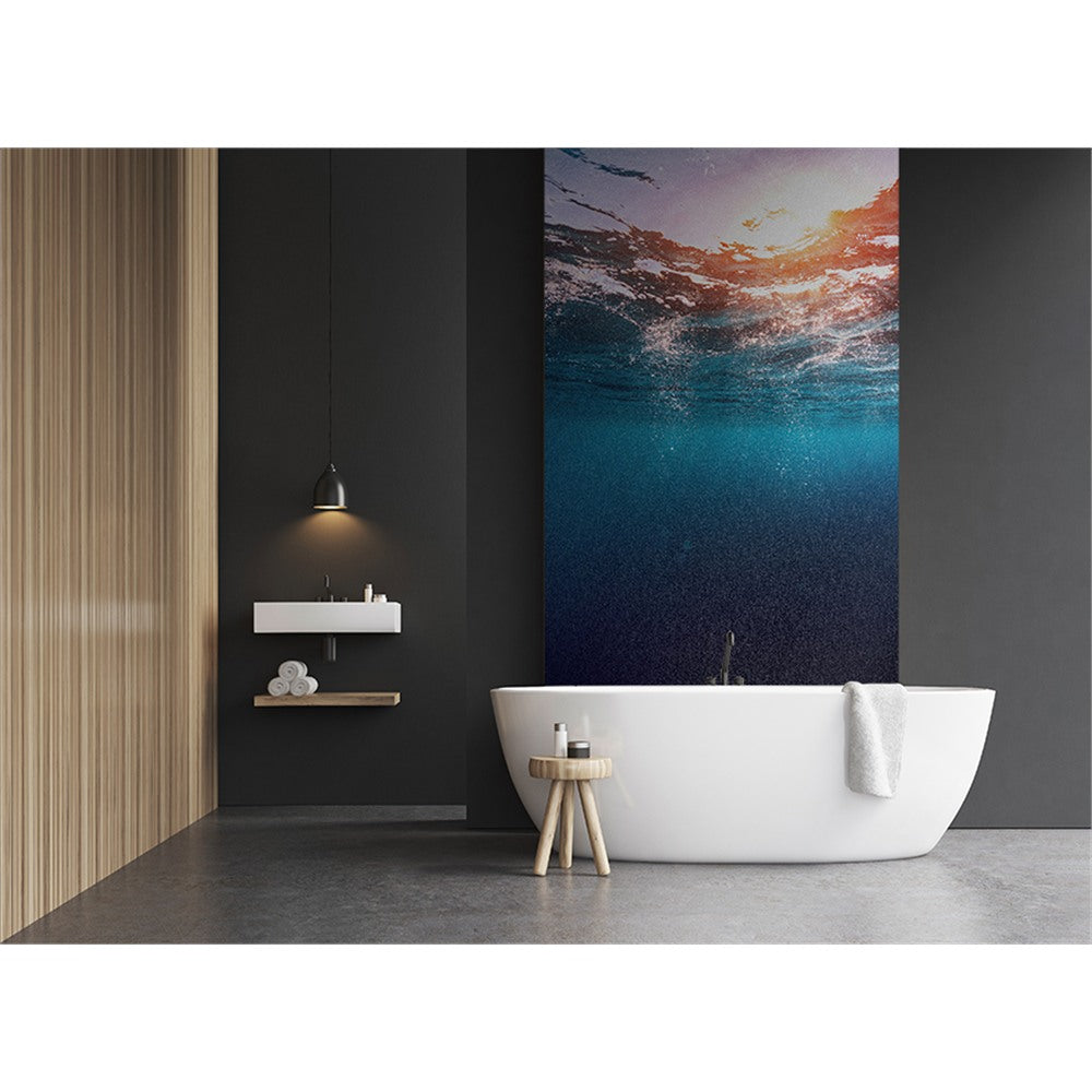 Panneau mural douche VIPANEL - Inspiration nature Océean - Finition brillant