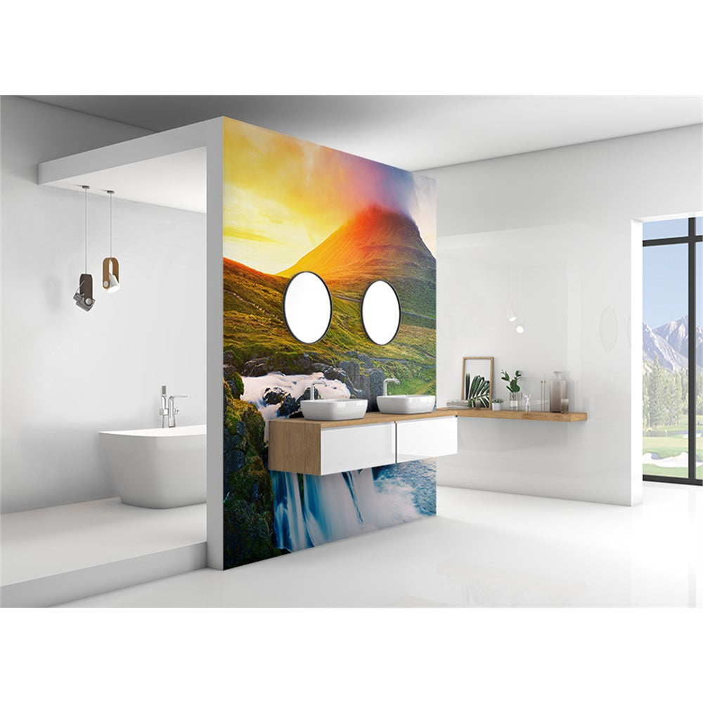 Panneau mural douche VIPANEL - Inspiration nature Islande - Finition brillant