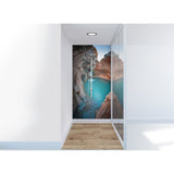 Panneau mural douche VIPANEL - Inspiration nature Piscine naturelle - Finition brillant