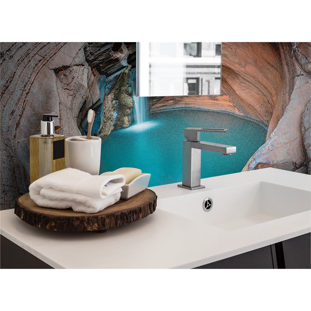 Panneau mural douche VIPANEL - Inspiration nature Piscine naturelle - Finition brillant