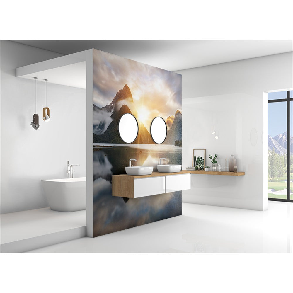 Panneau mural douche VIPANEL - Inspiration nature Milford - Finition brillant
