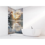 Panneau mural douche VIPANEL - Inspiration nature Milford - Finition brillant