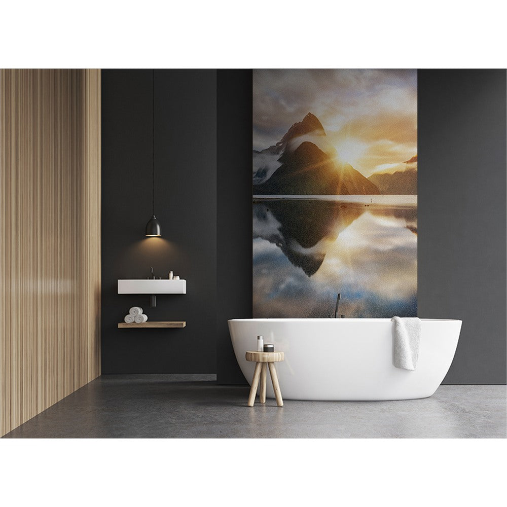 Panneau mural douche VIPANEL - Inspiration nature Milford - Finition brillant