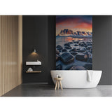 Panneau mural douche VIPANEL - Inspiration nature Haukland beach - Finition brillant