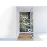 Panneau mural douche VIPANEL - Inspiration nature Cabane en montage - Finition brillant