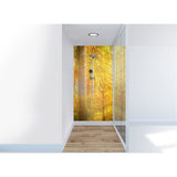 Panneau mural douche VIPANEL - Inspiration nature Forêt d'Automne - Finition brillant