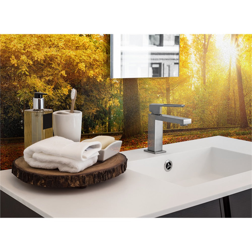 Panneau mural douche VIPANEL - Inspiration nature Forêt d'Automne - Finition brillant