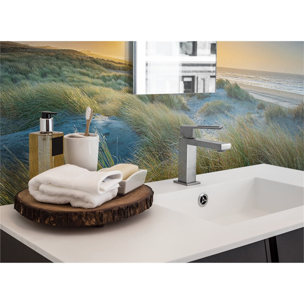 Panneau mural douche VIPANEL - Inspiration nature Coucher de soleil 2 - Finition brillant