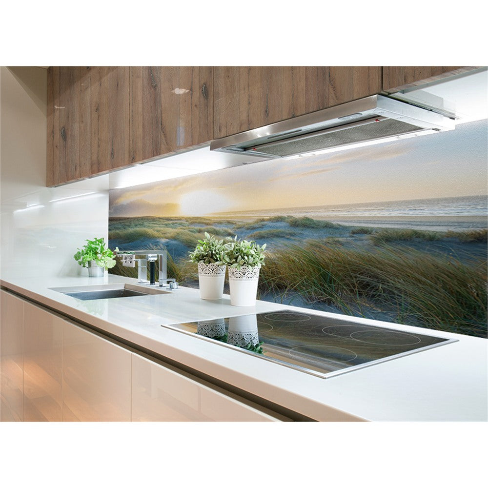 Panneau mural douche VIPANEL - Inspiration nature Coucher de soleil 2 - Finition brillant