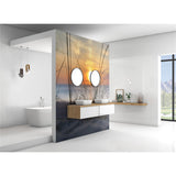 Panneau mural douche VIPANEL - Inspiration nature Mer du nord - Finition brillant
