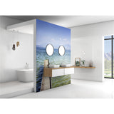 Panneau mural douche VIPANEL - Inspiration nature Jetée - Finition brillant
