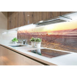 Panneau mural douche VIPANEL - Inspiration nature Dune bord de mer - Finition brillant