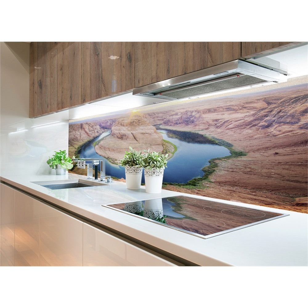 Panneau mural douche VIPANEL - Inspiration nature Fer cheval - Finition brillant