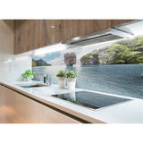 Panneau mural douche VIPANEL - Inspiration nature Thaïlande roche - Finition brillant