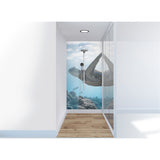 Panneau mural douche VIPANEL - Inspiration nature Tortue - Finition brillant
