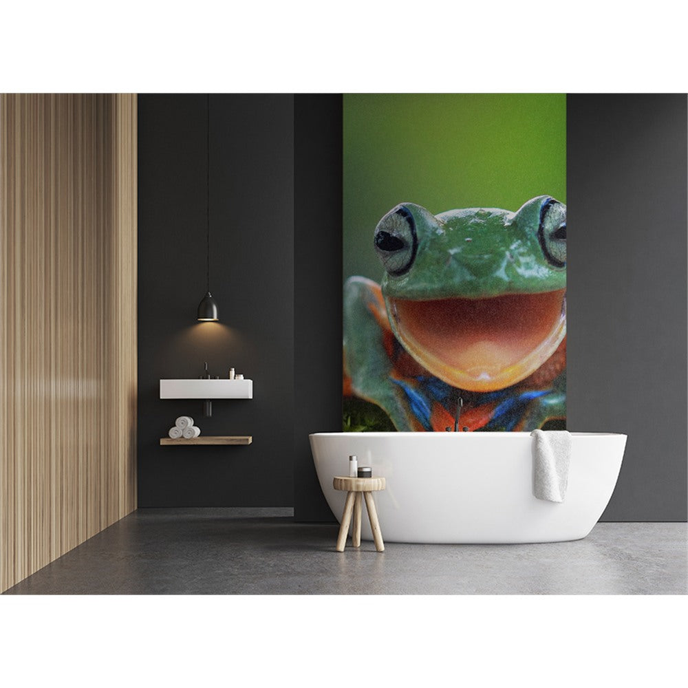 Panneau mural douche VIPANEL - Inspiration nature Grenouille - Finition brillant