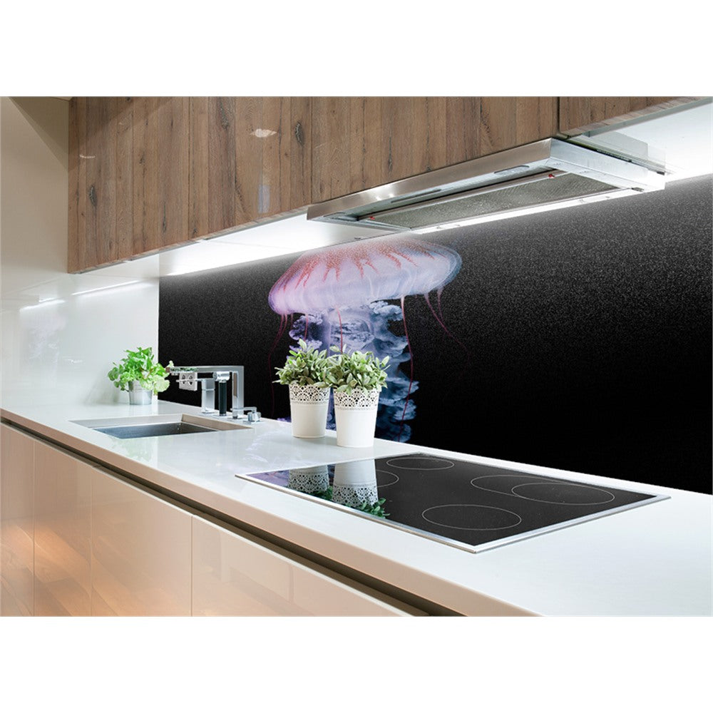 Panneau mural douche VIPANEL - Inspiration nature Meduse 2 - Finition brillant