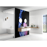 Panneau mural douche VIPANEL - Inspiration nature Meduse 1 - Finition brillant