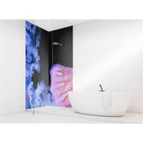Panneau mural douche VIPANEL - Inspiration nature Meduse 1 - Finition brillant