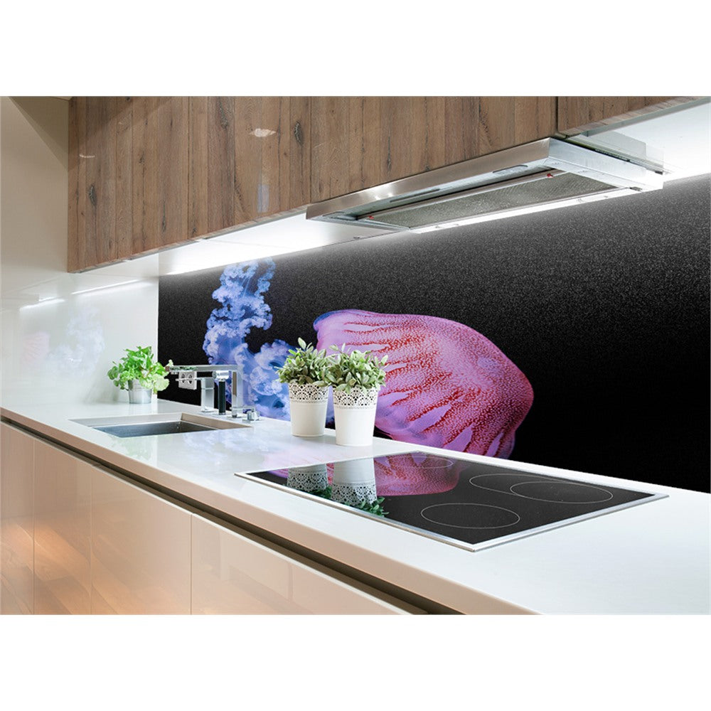 Panneau mural douche VIPANEL - Inspiration nature Meduse 1 - Finition brillant