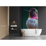 Panneau mural douche VIPANEL - Inspiration nature Colibri - Finition brillant